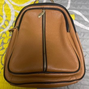 Valentina Genuine Leather Backpack Handbag Purse